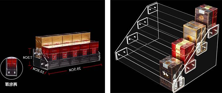 亚克力香烟展示架